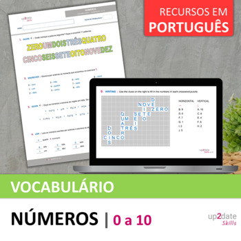 Preview of Números de 0 a 10 em Português | Numbers 0 to 10 in Portuguese