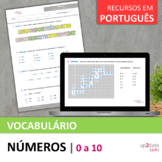 Números de 0 a 10 em Português | Numbers 0 to 10 in Portuguese