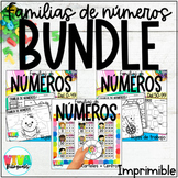 Números del 0-99 | Number Recognition in Spanish | BUNDLE 