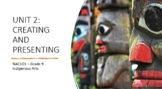NAC1O Indigenous Arts - Unit 2 Plan: Creating & Presenting
