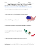 NAFTA and USMCA Video Guide Activity With Key