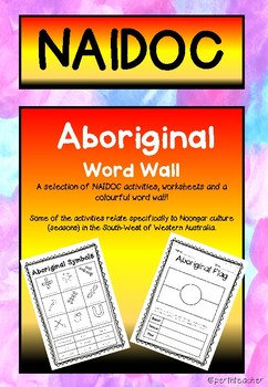 Preview of NAIDOC - Aboriginal Education Activity and Word Wall pack