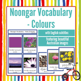 NAIDOC Australian Aboriginal Noongar Vocab Colour Flash Ca