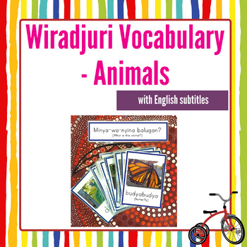 Preview of NAIDOC Resource Australian Animals Aboriginal Wiradjuri Vocabulary