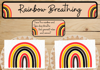 Preview of Guided breathing activity - NAIDOC WEEK resources - Headers and prints