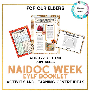 Preview of NAIDOC Week EYLF Early Years Activities and Learning Centre Idea Booklet