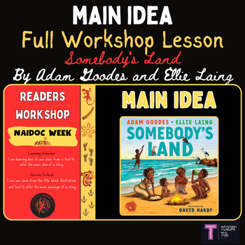 Preview of NAIDOC Week 2024 - Main Idea Readers Workshop Lesson (Somebody's Land)