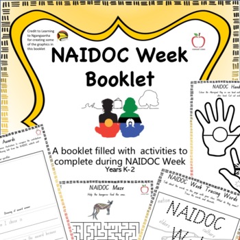 Preview of NAIDOC Week Activity Booklet K-2