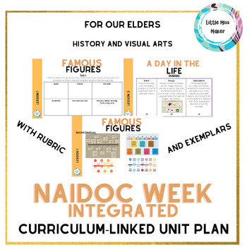 Preview of NAIDOC Week First Nation Integrated Unit Plan Inspiring Elders Primary Years 3-6