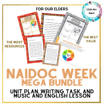 Preview of NAIDOC Week First Nations MEGA BUNDLE - Unit plan, Lesson Plans, Printables