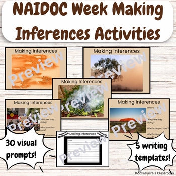 Preview of NAIDOC Week Making Inferences Writing Activities