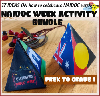 Preview of NAIDOC week activity bundle | PreK - Grade 1 activities celebrate NAIDOC week