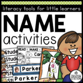 EDITABLE NAME ACTIVITIES FOR NAME PRACTICE AND TRACING | P