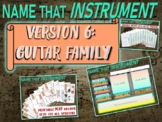 NAME THAT INSTRUMENT! Version 6 "GUITAR FAMILY INSTRUMENTS
