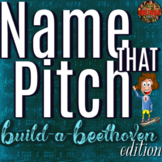 NAME THAT PITCH! Beethoven Game - Elementary Music PPT - Sub