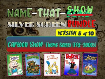NAME THAT SONG Music Guessing Game OLD CARTOON THEME SONGS SilverScreen 5  of 10