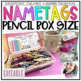 NAMETAGS for PENCIL BOX