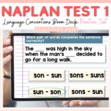 Naplan Online Language Conventions Test 1 Prep Year 3 | Ye