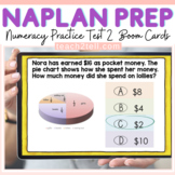 Naplan Online Prep Numeracy Test 2 Digital Boom Cards