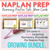 Naplan Online Prep Numeracy Tests Bundle | Digital Boom Cards