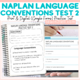 Naplan Test Prep Language Conventions 2 Print & Digital | 