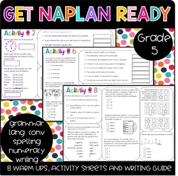 Preview of NAPLAN style preparation Grade 5