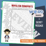 NAPOLEON BONAPARTE Word Search Puzzle Activity Vocabulary 