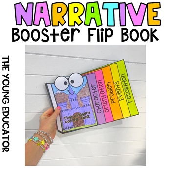 Preview of NARRATIVE BOOSTER FLIP BOOK / STORY FLIP BOOK WRITING