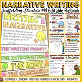 NARRATIVE WRITING: FLIPBOOK/INTERACTIVE NOTEBOOK ORGANIZER