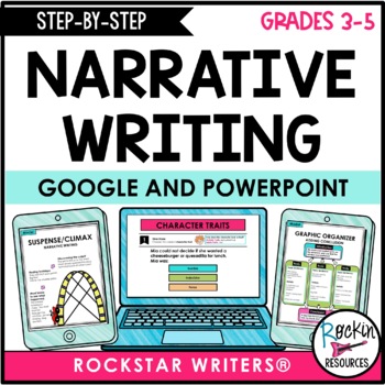 Preview of NARRATIVE WRITING - ESSAY WRITING - DIGITAL - GOOGLE