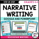 NARRATIVE WRITING FOR MIDDLE SCHOOL GOOGLE AND POWERPOINT 