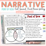 First and Third Person Point of View Activities Narrative 