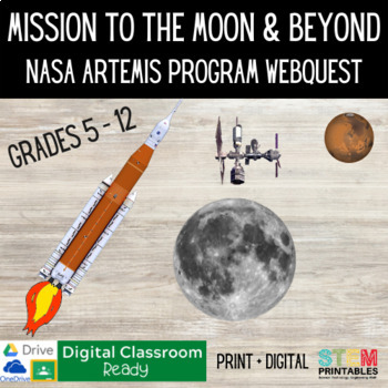 Preview of NASA Artemis & Orion Program WebQuest: Mission to the Moon & Beyond