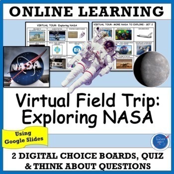 Preview of NASA Astronauts Space & International Space Station Virtual Field Trip & Quiz