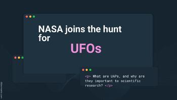 Preview of NASA Joins the Hunt for UFO's