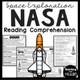 NASA Reading Comprehension Worksheet Space Exploration 195