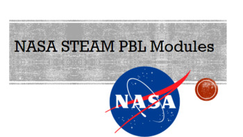 Preview of NASA STEAM PBL Modules