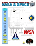NASA and Space Puzzle Page (Wordsearch and Criss-Cross)