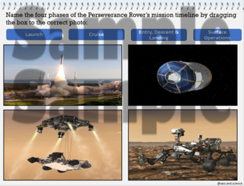 Preview of NASA's Perseverance Rover Webquest (Google Slides)