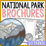 NATIONAL PARK Research Brochure Projects | Worksheet Activ