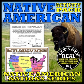 Preview of NATIVE AMERICAN Activity Pack