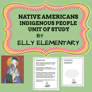 Preview of NATIVE AMERICAN & INDIGENOUS PEOPLE:  UNIT OF STUDY