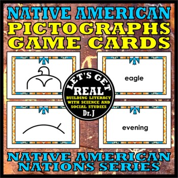 Preview of NATIVE AMERICAN PICTOGRAPHS Game Cards and Activity Pack