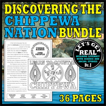 Preview of NATIVE AMERICANS: Discovering the CHIPPEWA (OJIBWE) NATION Bundle