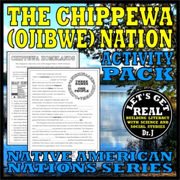 Preview of NATIVE AMERICANS:  Discovering the CHIPPEWA (OJIBWE)  Nation Activity Pack
