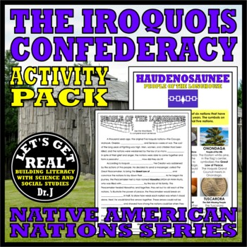 Preview of NATIVE AMERICANS: Discovering the Iroquois Confederacy Activity Pack