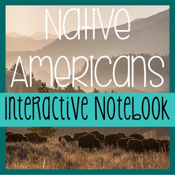 Preview of NATIVE AMERICANS (all 4 units)-Social Studies Notebooking-With Reading Passages!