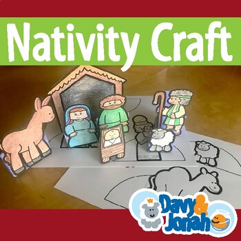 NATIVITY CRAFT by Davy and Jonah | TPT