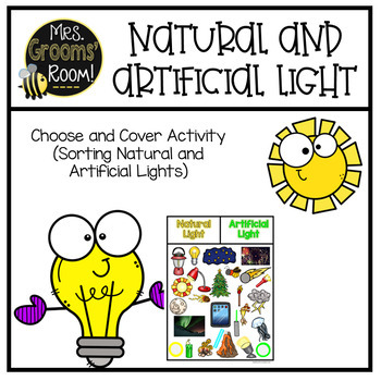 Preview of NATURAL AND ARTIFICIAL LIGHT SORT (INTERACTIVE PPT)