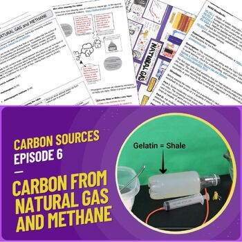 Preview of NATURAL GAS AND METHANE: 10 - Minute Video with Worksheet Guide